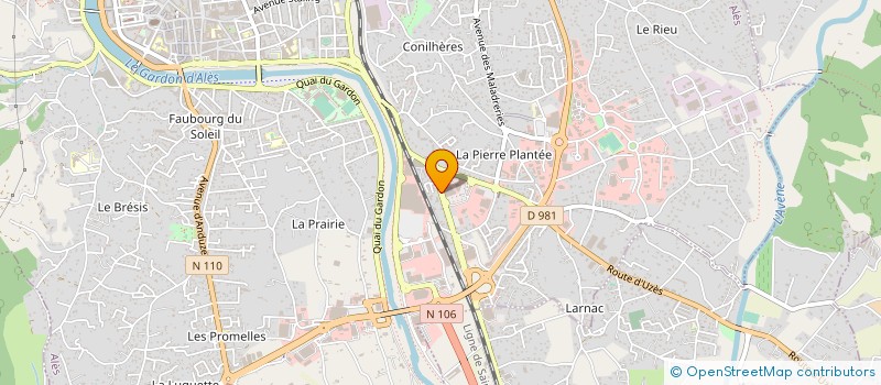 localisation de l'entreprise MADAME ARLETTE CAMPOS à ALES