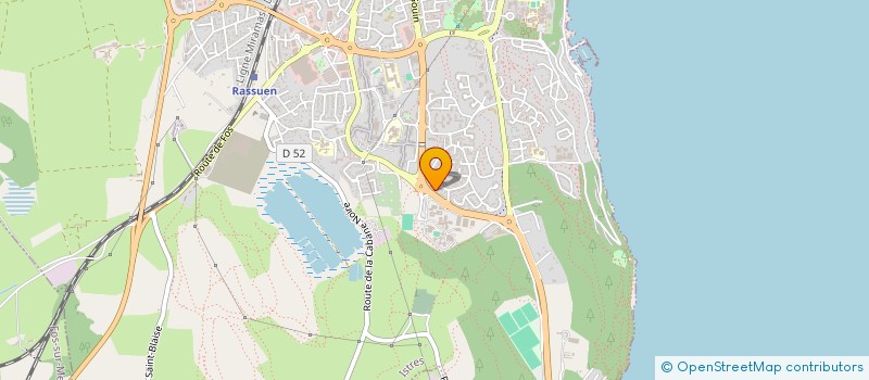 localisation de l'entreprise MADAME ARLETTE CAULLET  ISTRES