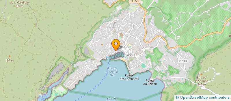 localisation de l'entreprise MADAME ARLETTE COMPARETTI  CASSIS