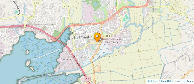 localisation de l'entreprise MADAME ARLETTE COPPET  LE LAMENTIN