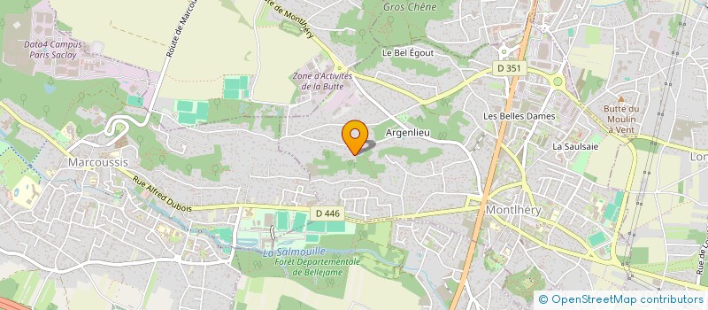 localisation de l'entreprise MADAME ARLETTE CORREA  MONTLHERY