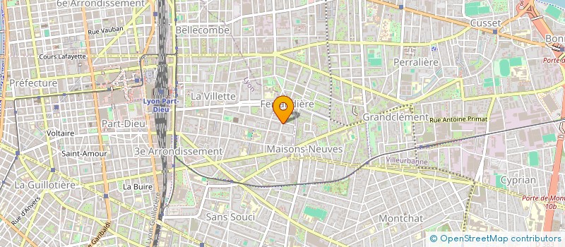 localisation de l'entreprise MADAME ARLETTE DESBRESLES à LYON