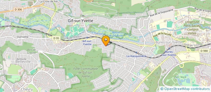 localisation de l'entreprise MADAME ARLETTE DESHAYES à GIF-SUR-YVETTE