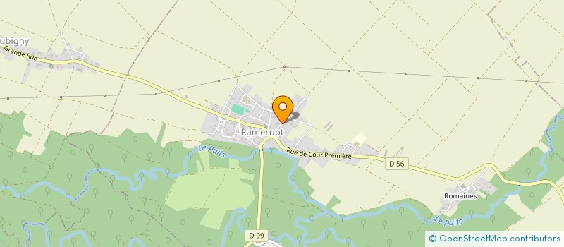 localisation de l'entreprise MADAME ARLETTE DUPEYRON  RAMERUPT