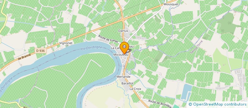 localisation de l'entreprise MADAME ARLETTE FERIGNAC  VIGNONET