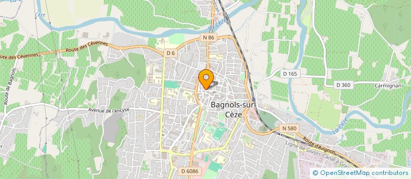 localisation de l'entreprise MADAME ARLETTE FETAT à BAGNOLS-SUR-CEZE