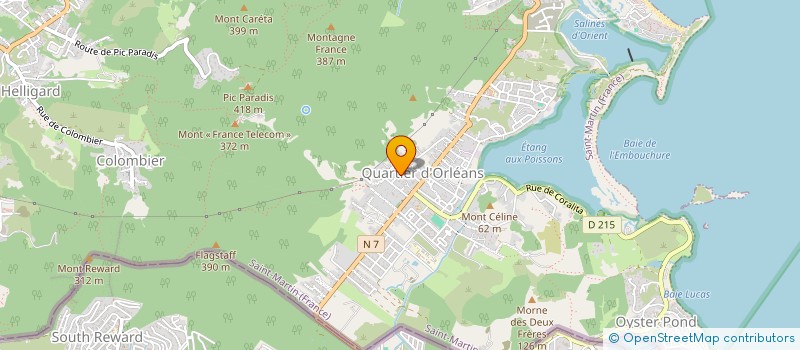 localisation de l'entreprise MADAME ARLETTE FLANDERS  SAINT-MARTIN