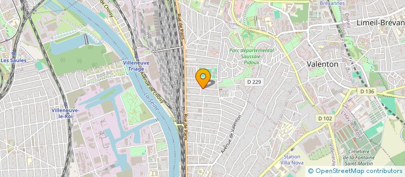 localisation de l'entreprise MADAME ARLETTE GARGANI à VILLENEUVE-SAINT-GEORGES