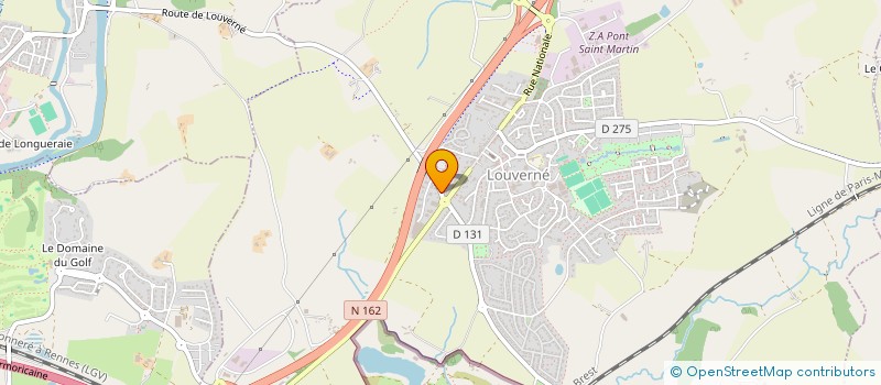 localisation de l'entreprise MADAME ARLETTE GAUTREAU à LA CHAPELLE-ANTHENAISE