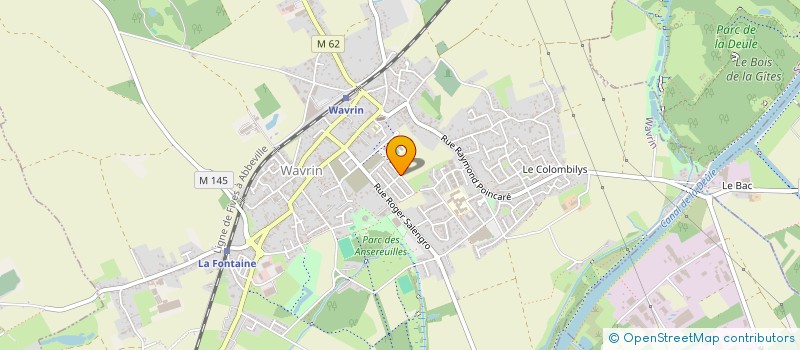 localisation de l'entreprise MADAME ARLETTE GIVAIR  WAVRIN