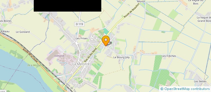 localisation de l'entreprise MADAME ARLETTE GODARD  LA MENITRE