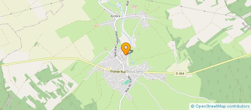 localisation de l'entreprise MADAME ARLETTE GODGRAND à BOUCLANS