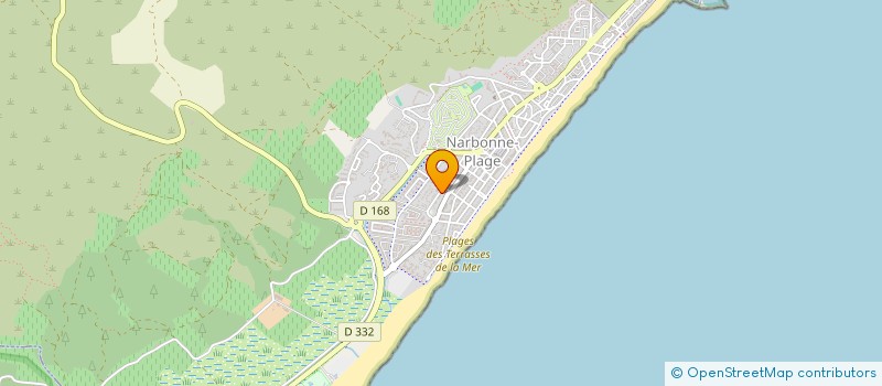 localisation de l'entreprise MADAME ARLETTE GONDRES  NARBONNE