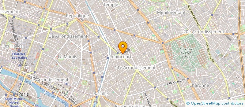 localisation de l'entreprise MADAME ARLETTE GUFFROY  PARIS