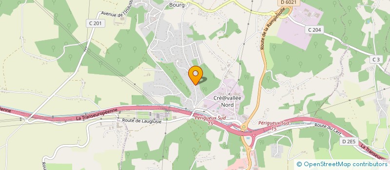 localisation de l'entreprise MADAME ARLETTE HAEMMERLI  COULOUNIEIX-CHAMIERS