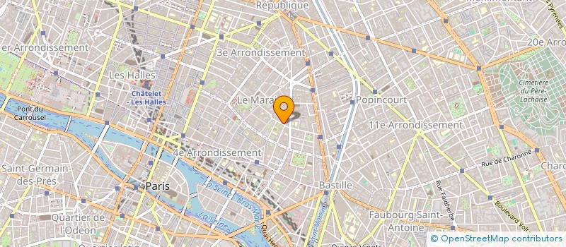 localisation de l'entreprise MADAME ARLETTE HARLE  PARIS