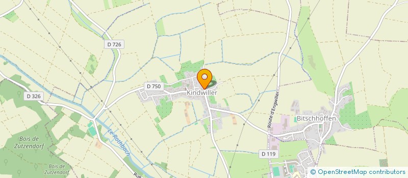 localisation de l'entreprise MADAME ARLETTE HECKEL  KINDWILLER