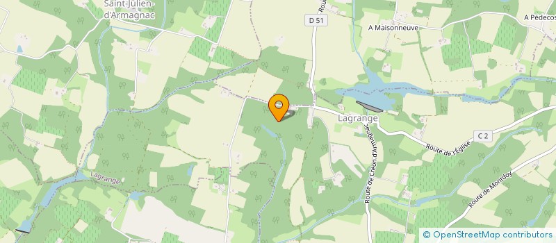 localisation de l'entreprise MADAME ARLETTE KIPPER  SAINT-JUSTIN