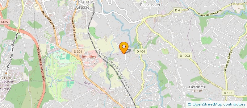 localisation de l'entreprise MADAME ARLETTE KRAVIETZKI  MOUANS-SARTOUX