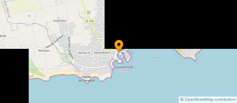 localisation de l'entreprise MADAME ARLETTE LE DOARE  PLOBANNALEC-LESCONIL