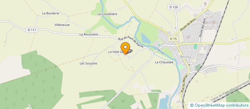 localisation de l'entreprise MADAME ARLETTE LEVEQUE à VALD'YERRE