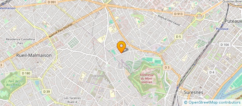 localisation de l'entreprise MADAME ARLETTE LOMBARD à NANTERRE
