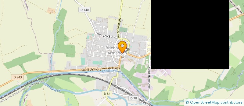 localisation de l'entreprise MADAME ARLETTE MARLOT à BRIENON-SUR-ARMANCON