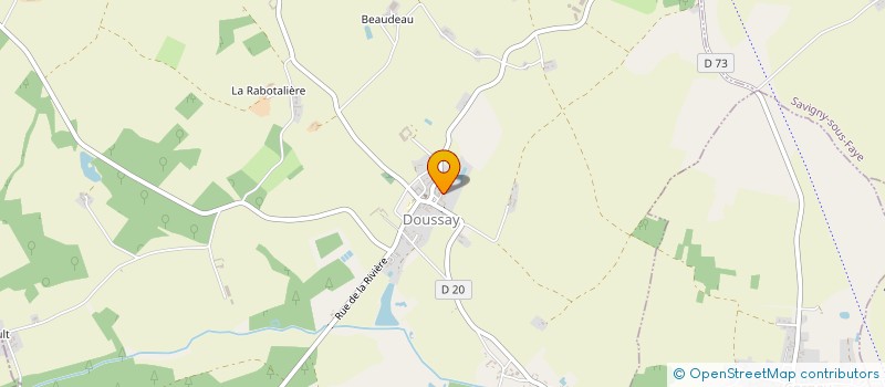 localisation de l'entreprise MADAME ARLETTE MARTINEAU  SAINT GENEST D'AMBIERE