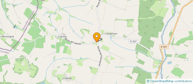 localisation de l'entreprise MADAME ARLETTE MASSARDI  CONDOM