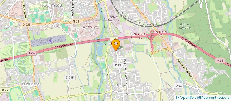 localisation de l'entreprise MADAME ARLETTE MIGNANA  SOUES