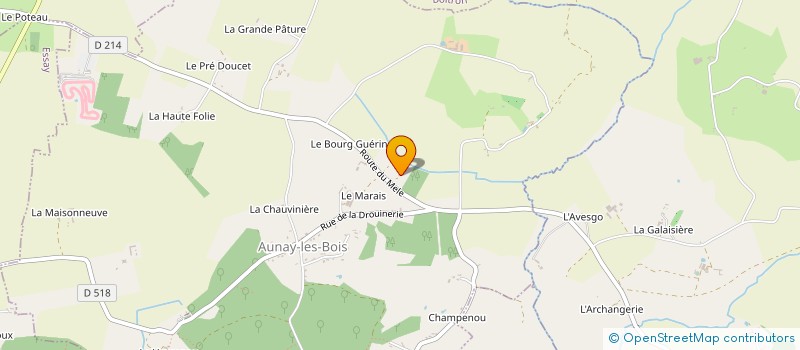 localisation de l'entreprise MADAME ARLETTE NAZE à MORTREE