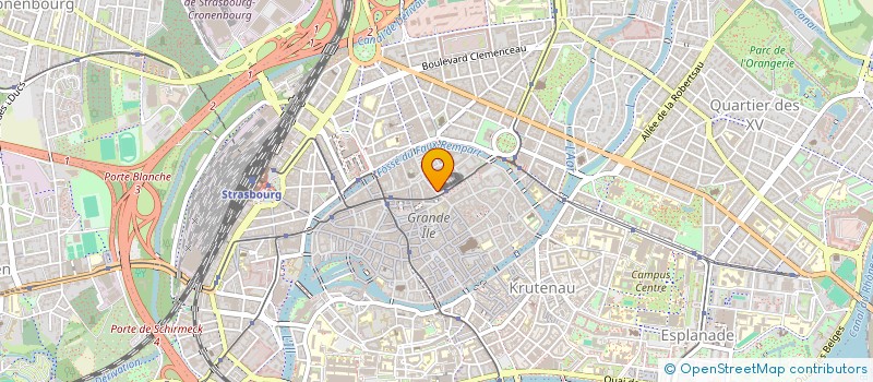localisation de l'entreprise MADAME ARLETTE NEGRIER à STRASBOURG