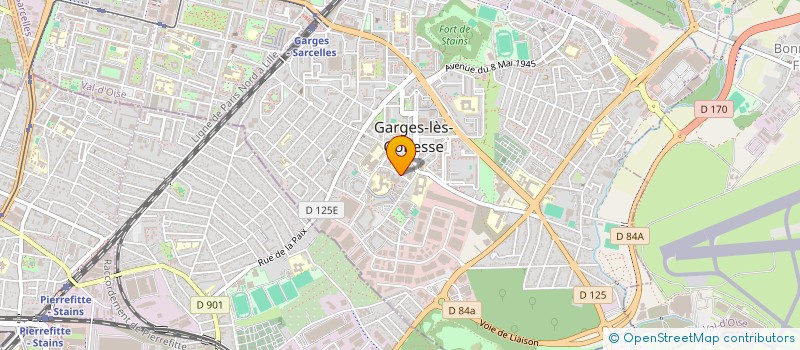 localisation de l'entreprise MADAME ARLETTE NJOMBI TCHOUTA  GARGES-LES-GONESSE