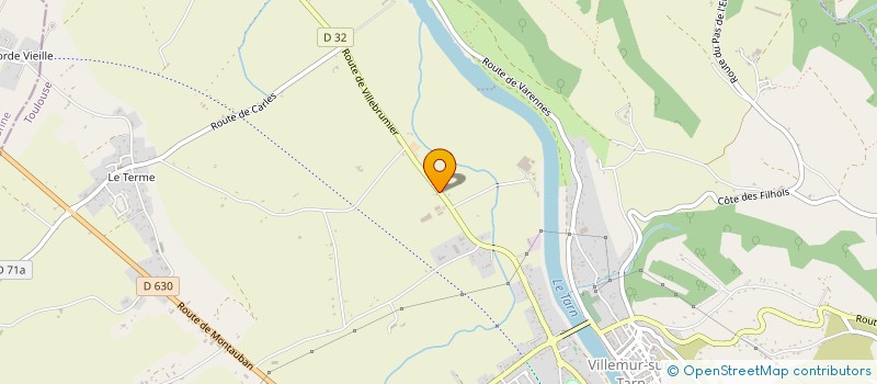 localisation de l'entreprise MADAME ARLETTE OLIVET  LE BORN