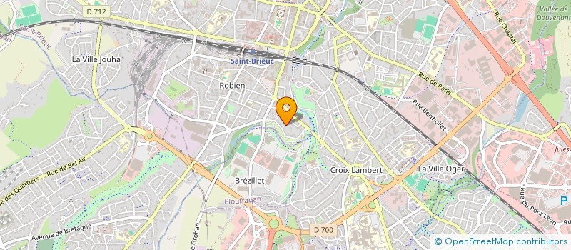 localisation de l'entreprise MADAME ARLETTE PATRIER à SAINT-BRIEUC