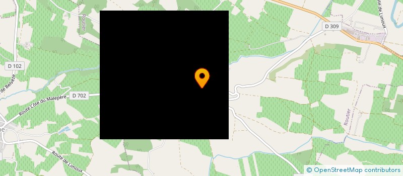 localisation de l'entreprise MADAME ARLETTE PELOUSE  ROUTIER