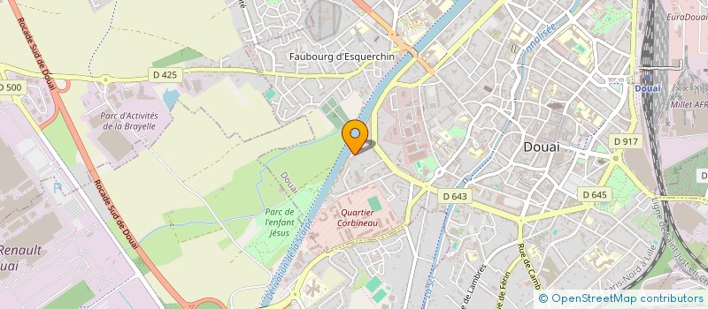 localisation de l'entreprise MADAME ARLETTE PIEKNY  DOUAI