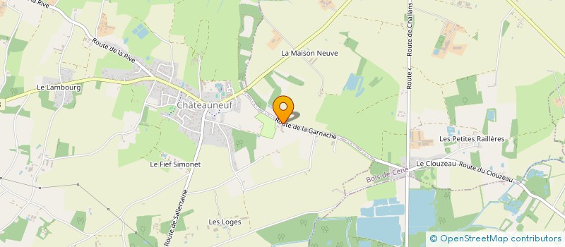 localisation de l'entreprise MADAME ARLETTE POGU  CHATEAUNEUF