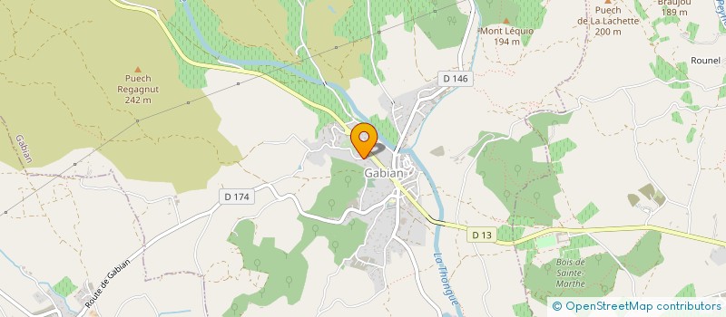 localisation de l'entreprise MADAME ARLETTE RAZIMBEAU  GABIAN