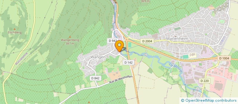 localisation de l'entreprise MADAME ARLETTE ROLLING  WANGEN