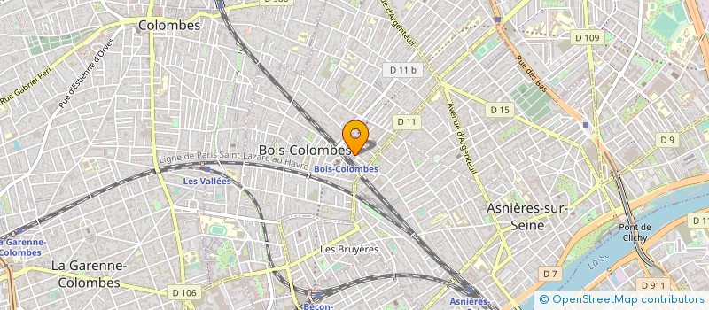 localisation de l'entreprise MADAME ARLETTE RUITZ à BOIS COLOMBES