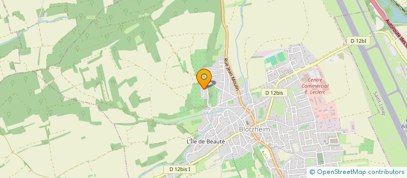 localisation de l'entreprise MADAME ARLETTE SCHLOSSER  BLOTZHEIM