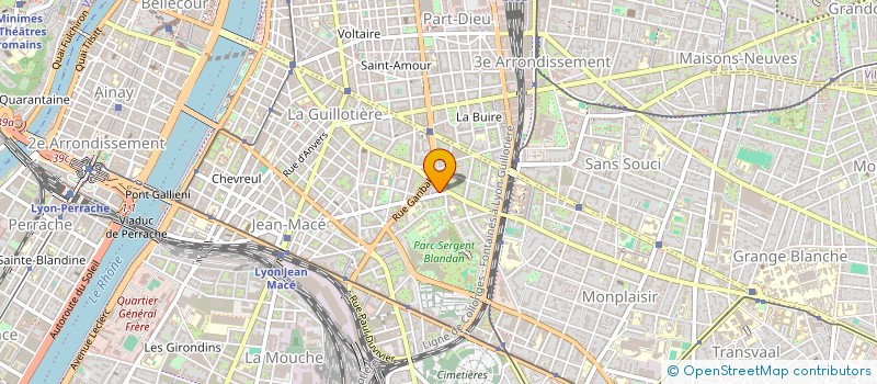 localisation de l'entreprise MADAME ARLETTE SUTER  LYON