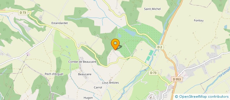 localisation de l'entreprise MADAME ARLETTE TAURAN  LAUZERTE