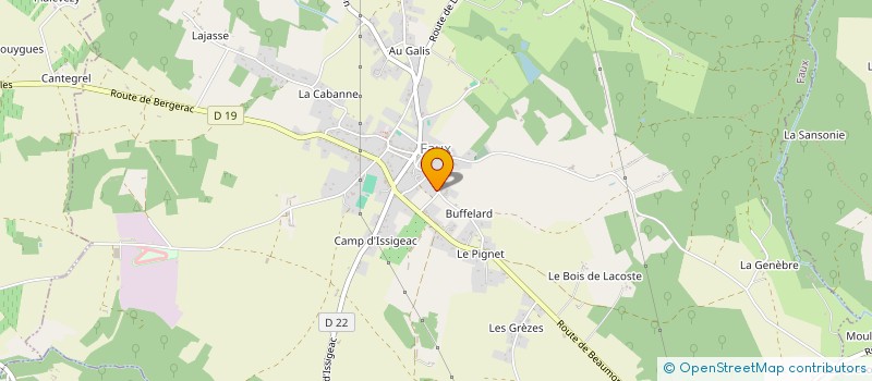 localisation de l'entreprise MADAME ARLETTE TONIETTO à FAUX