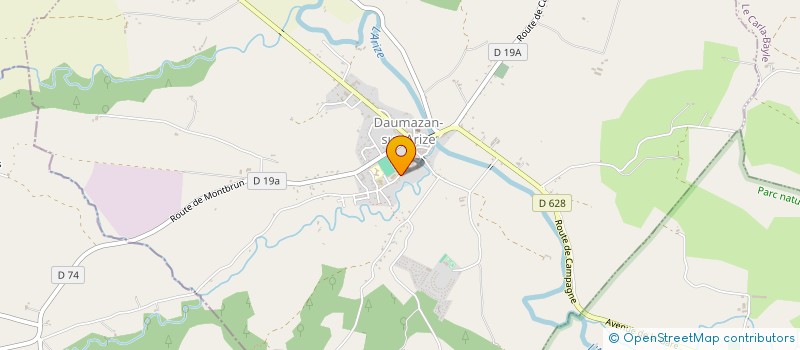 localisation de l'entreprise MADAME ARLETTE TOULOUSE à DAUMAZAN-SUR-ARIZE
