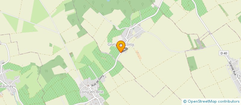 localisation de l'entreprise MADAME ARLETTE TRUFFAUT  GIVRY-LES-LOISY