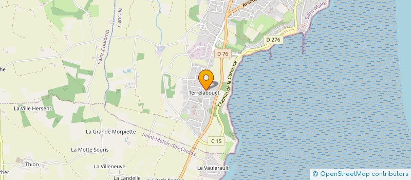 localisation de l'entreprise MADAME ARLETTE URPHEANT  CANCALE