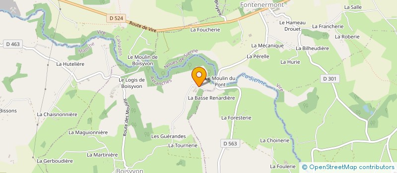 localisation de l'entreprise MADAME ARLETTE VAIDIS à BOISYVON