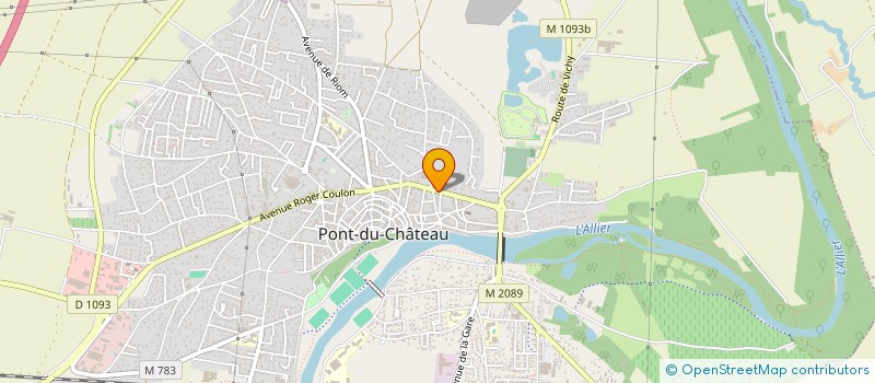 localisation de l'entreprise MADAME ARLETTE VIDAL à PONT-DU-CHATEAU